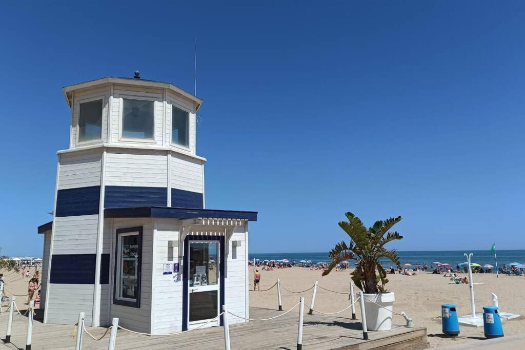 Apartamento, Estudio En La Playa Playa de Gandia Extérieur photo